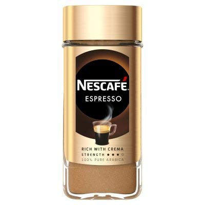 Nescafe Instant Espresso, 2 Jars of 3.5oz/100g Each Jar, {Imported from Canada}
